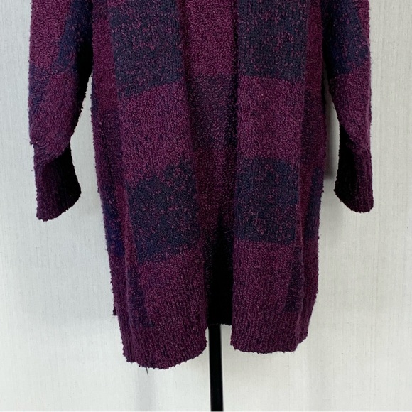 VTG 80s~Penbrooke Lane Retro Oversized/Slouchy Open Front Long Line Cardigan~SzM - Picture 11 of 14